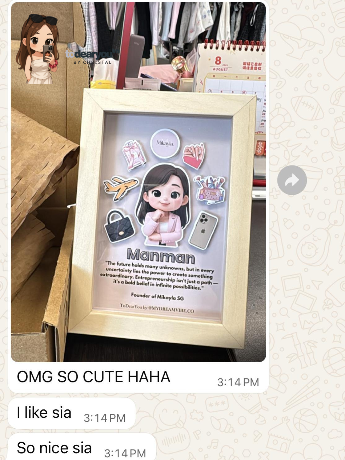 [FRAME THE MOMENT] 3D Chibi Style - Individual *FREE DELIVERY FOR LIMITED TIME*